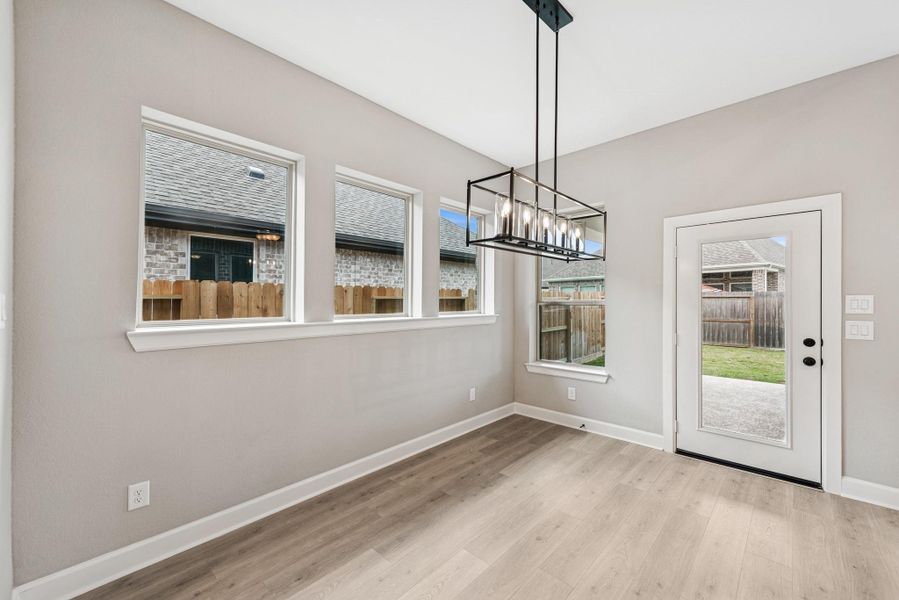 Spacious, unfurnished interior of a new home in The Highlands 55' - Encore Collection, Porter (Image 15). Spacious, unfurnished interior of a new home in The Highlands 55' - Encore Collection, Porter (Image 15).