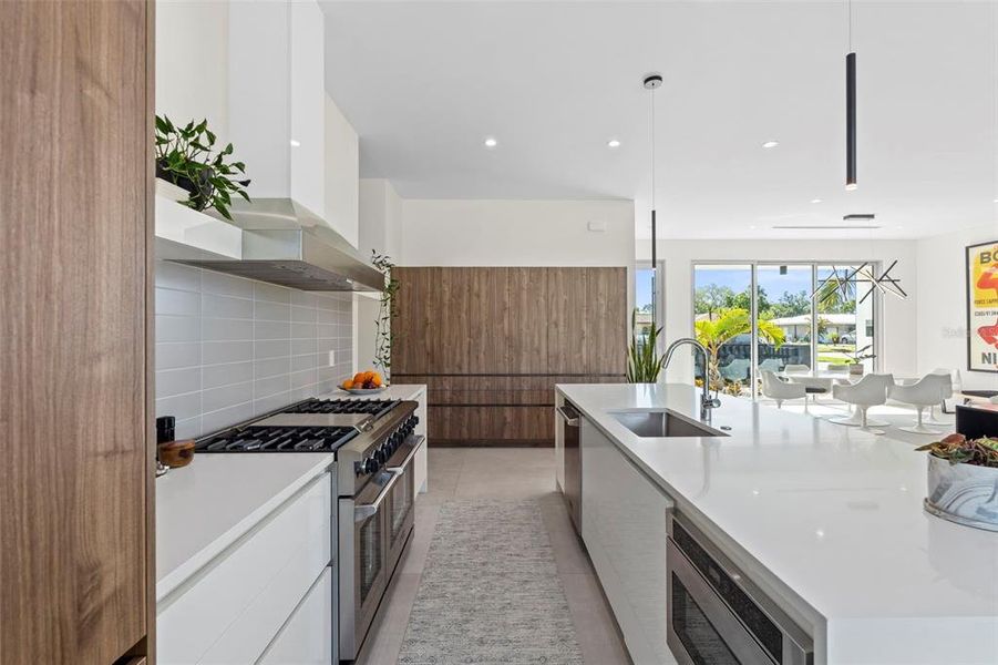 Furnished interior view inside a new home in , Belleair (Image 40).