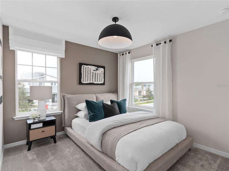 Furnished interior view inside a new home in The Landings at Live Oak Lake, St. Cloud (Image 9). Furnished interior view inside a new home in The Landings at Live Oak Lake, St. Cloud (Image 9).