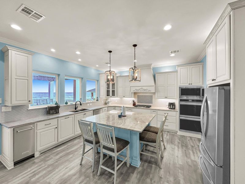 Furnished interior view inside a new home in , Crystal Beach (Image 35). Furnished interior view inside a new home in , Crystal Beach (Image 35).