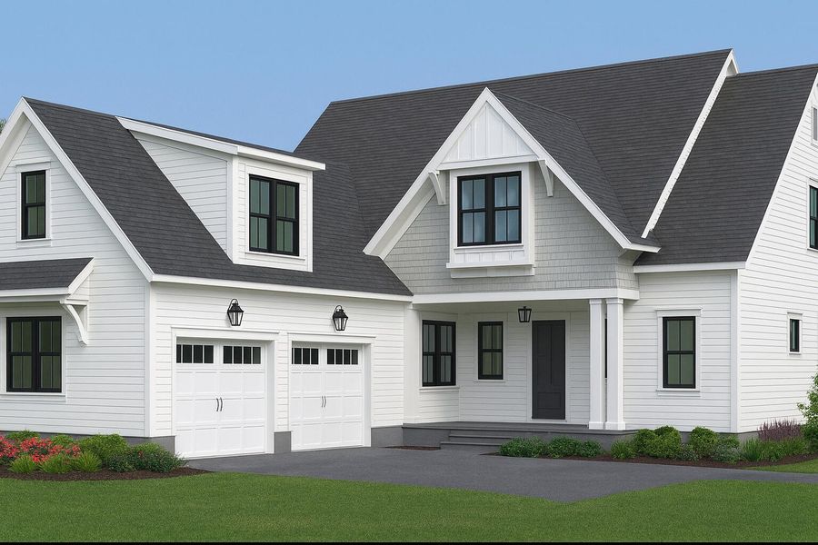 Front exterior of a new home in , Ravenel, SC, highlighting curb appeal (Image 13).