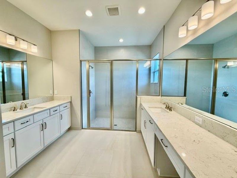 Furnished interior view inside a new home in Valencia Ridge (55+), Wesley Chapel (Image 12).