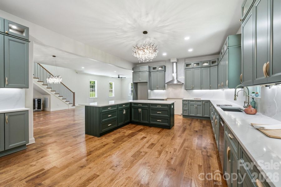 Furnished interior view inside a new home in , Monroe (Image 9).
