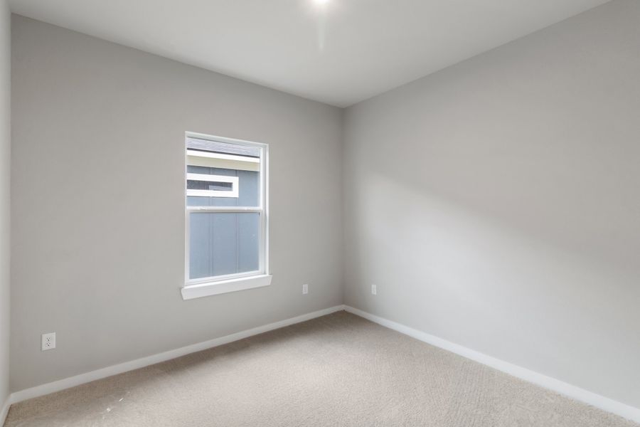 Representative unfurnished interior of a home built from the Colorado by Omega Builders in Hillside Village, Temple (Image 13).