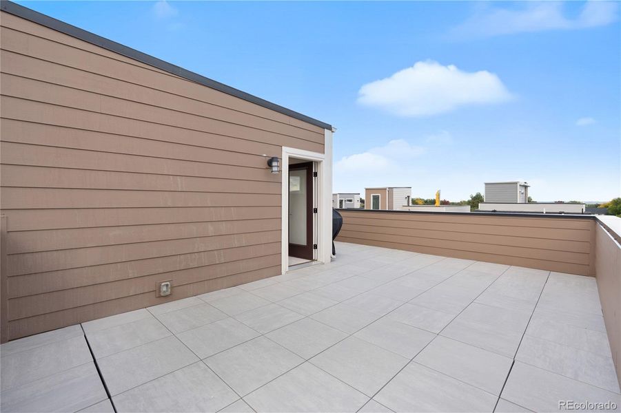 Exterior details and patio area of a home in , Littleton (Image 23).