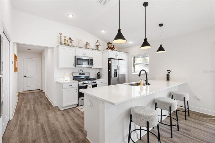 Furnished interior view inside a new home in , The Villages (Image 11).