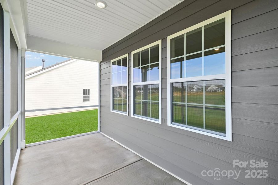Exterior details and patio area of a home in Roselyn: Primrose, Lancaster (Image 4).