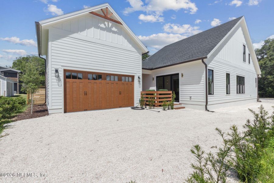 Exterior details and patio area of a home in , Fernandina Beach (Image 30).