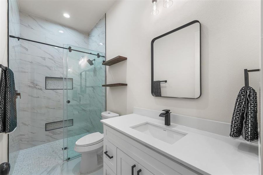 Furnished interior view inside a new home in , Forney (Image 31).
