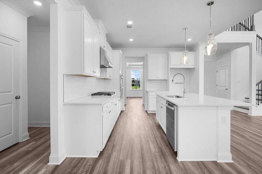 Furnished interior view inside a new home in Reserve at Hickory Walk, Kennesaw (Image 7).