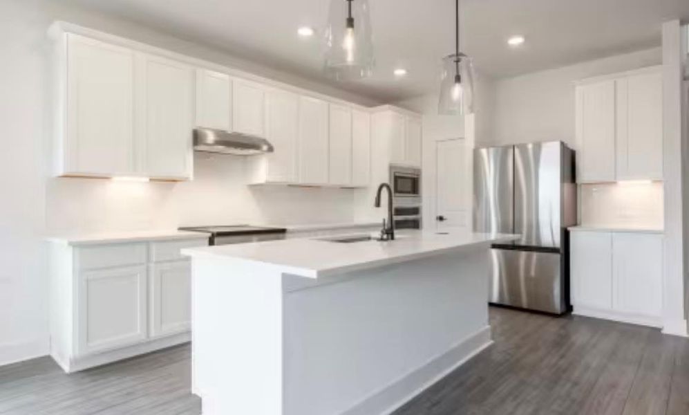 Furnished interior view inside a new home in , Kyle (Image 3).