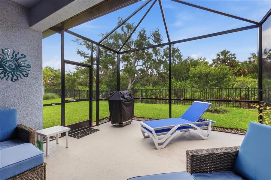 Exterior details and patio area of a home in , Parrish (Image 21).