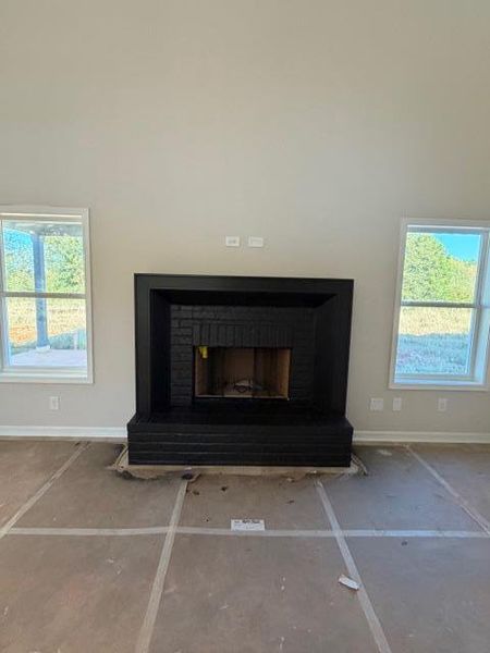 In-progress construction of a new home in Blackwelder Bluff, Bowdon, GA (Image 6).