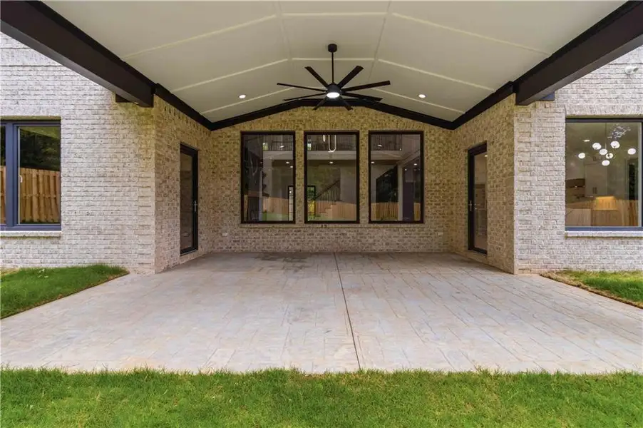 Exterior details and patio area of a home in , Lawrenceville (Image 29).