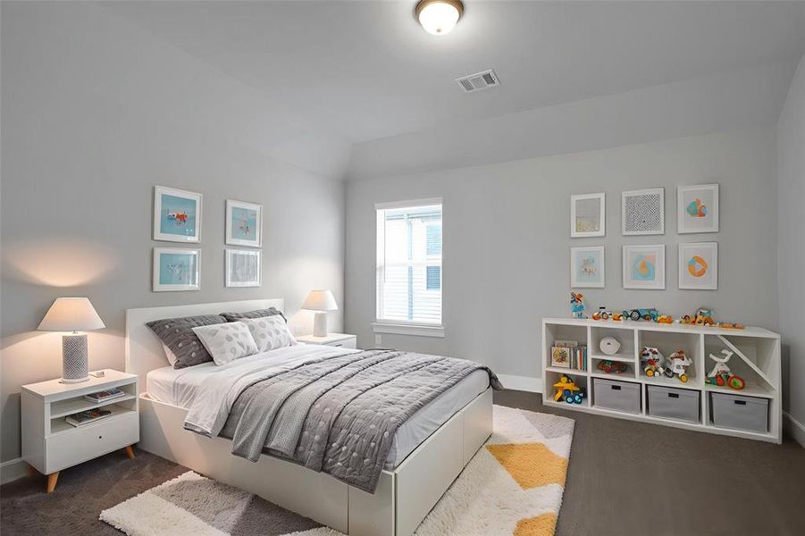 Furnished interior view inside a new home in Polo Ridge, Forney (Image 7).
