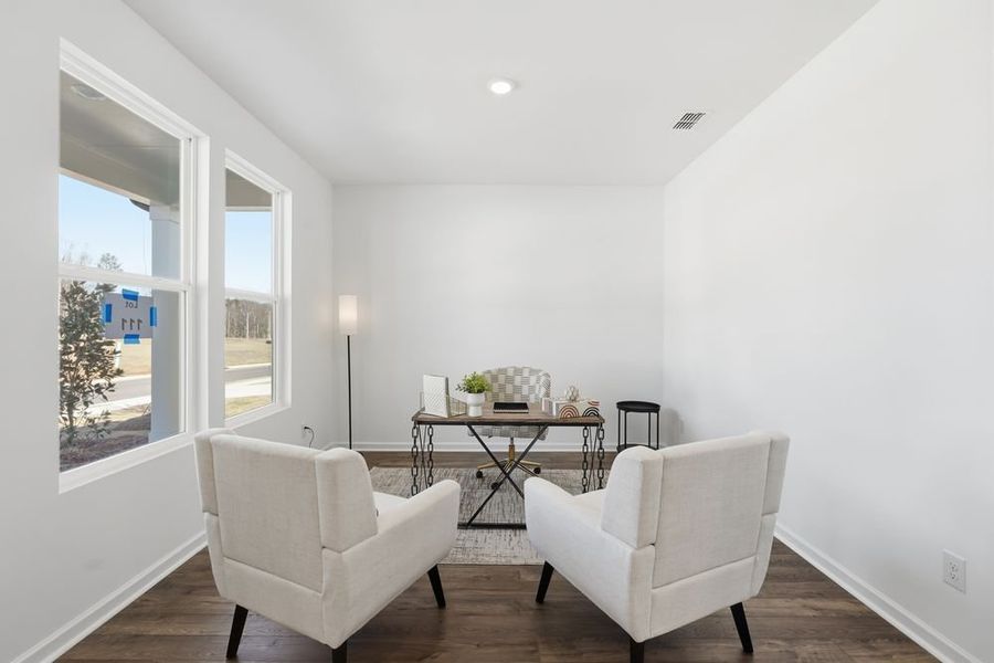 Representative furnished interior of a home built from the Norcross by Taylor Morrison in Windance Lake, Loganville (Image 8).