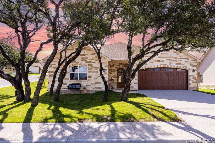 Exterior details and patio area of a home in , Kerrville (Image 4).