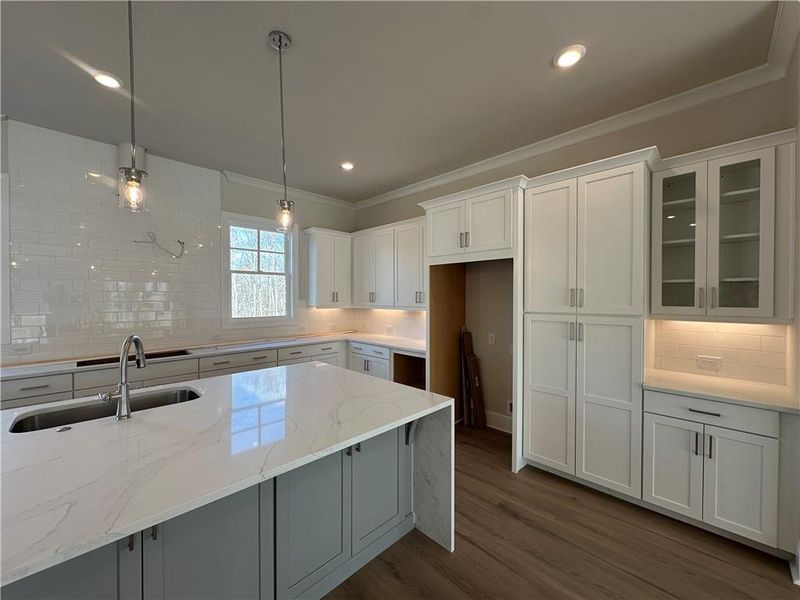 Furnished interior view inside a new home in Waterside Single Family, Peachtree Corners (Image 14).