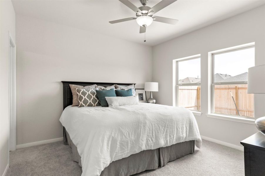 Furnished interior view inside a new home in Blanco Vista, San Marcos (Image 4).