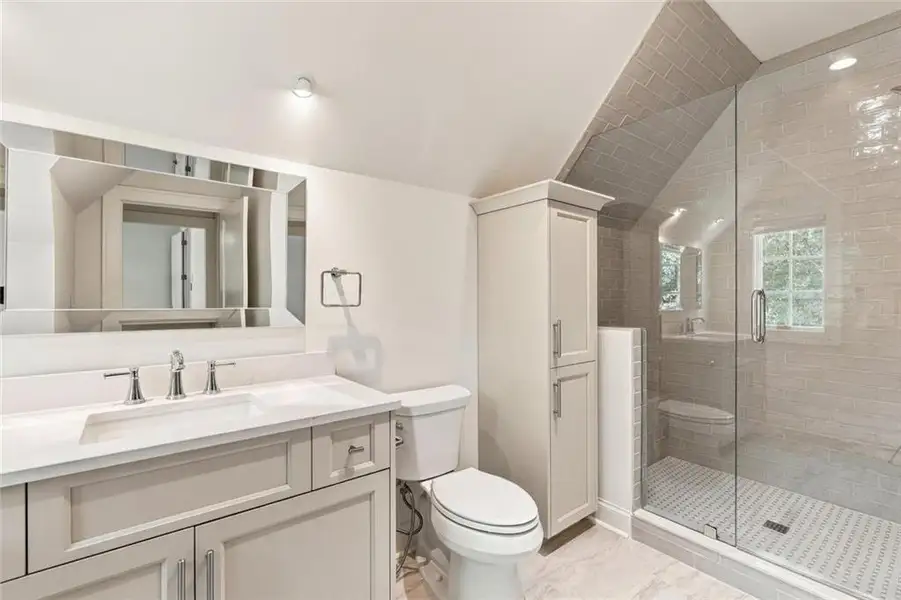 Furnished interior view inside a new home in , Sandy Springs (Image 44).