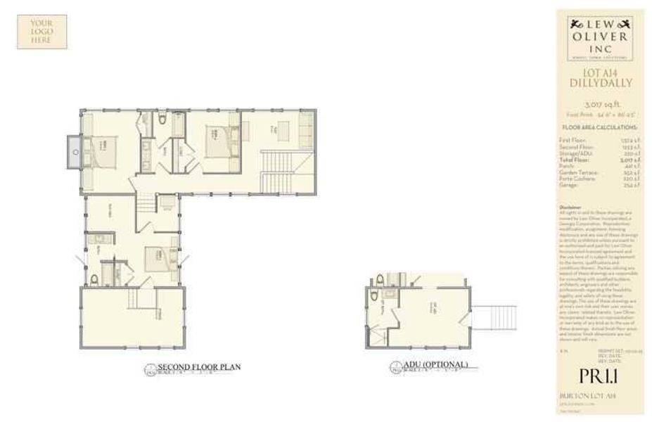 2D floor plan layout of this home in , Clarkesville, GA (Image 3).