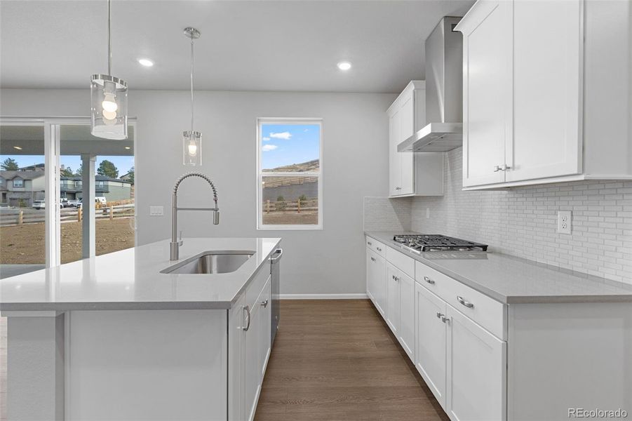Furnished interior view inside a new home in The Manors Collection at Golden Overlook, Golden (Image 18).