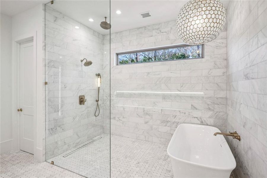 Furnished interior view inside a new home in , Brookhaven (Image 30).