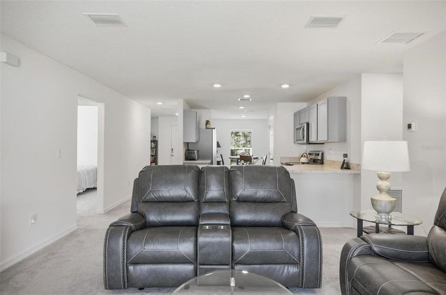 Furnished interior view inside a new home in , Palm Coast (Image 8). Furnished interior view inside a new home in , Palm Coast (Image 8).