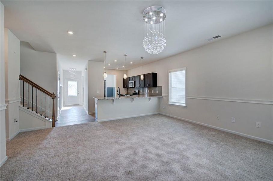 Spacious, unfurnished interior of a new home in , Cartersville (Image 17).