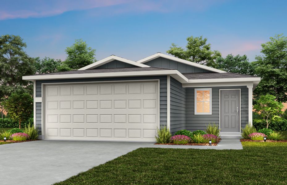 Representative exterior photo of a completed home built from the Barton by Centex in Ashford Crossing, Princeton, TX (Image 7).