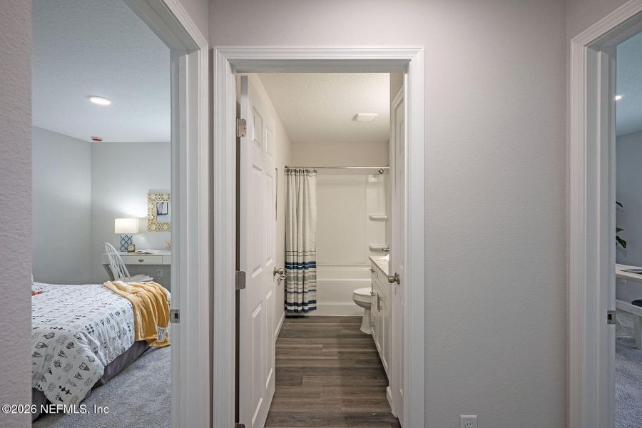 Furnished interior view inside a new home in , Jacksonville (Image 8).