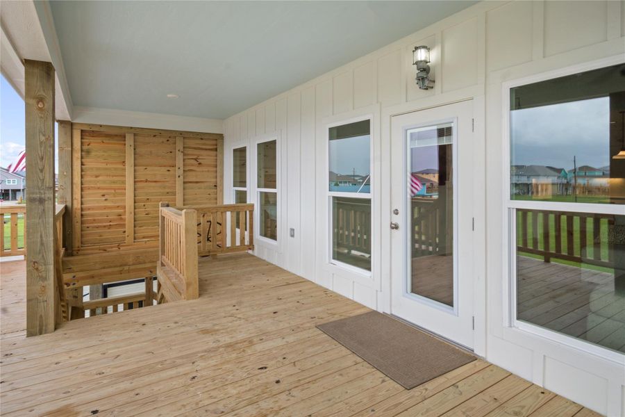 Exterior details and patio area of a home in , Crystal Beach (Image 27). Exterior details and patio area of a home in , Crystal Beach (Image 27).
