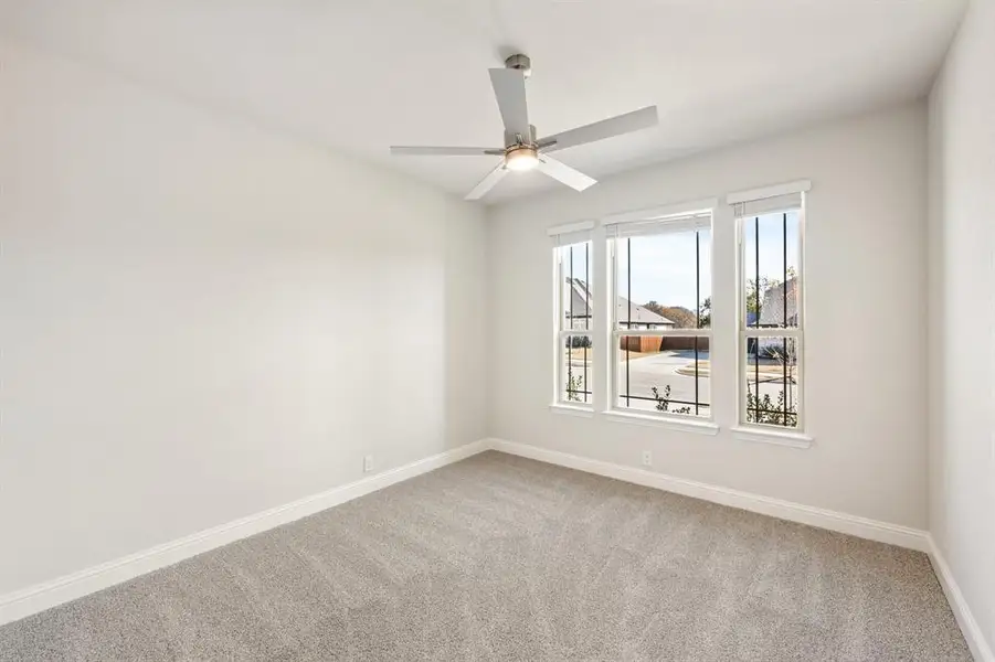 Spacious, unfurnished interior of a new home in Hayes Crossing, Midlothian (Image 39). Spacious, unfurnished interior of a new home in Hayes Crossing, Midlothian (Image 39).