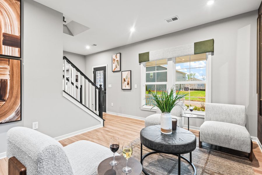 Furnished interior view inside a new home in Sage Woods, Dallas (Image 15).