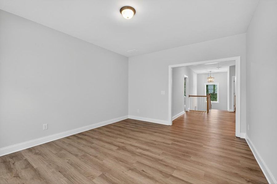Spacious, unfurnished interior of a new home in Hemingway, Flowery Branch (Image 37).