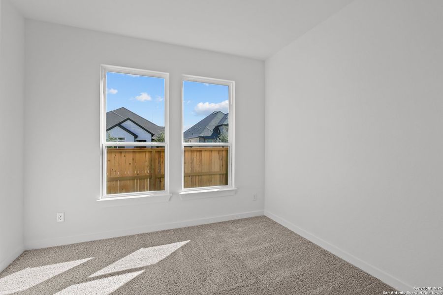 Spacious, unfurnished interior of a new home in Stillwater Ranch, San Antonio (Image 16). Spacious, unfurnished interior of a new home in Stillwater Ranch, San Antonio (Image 16).