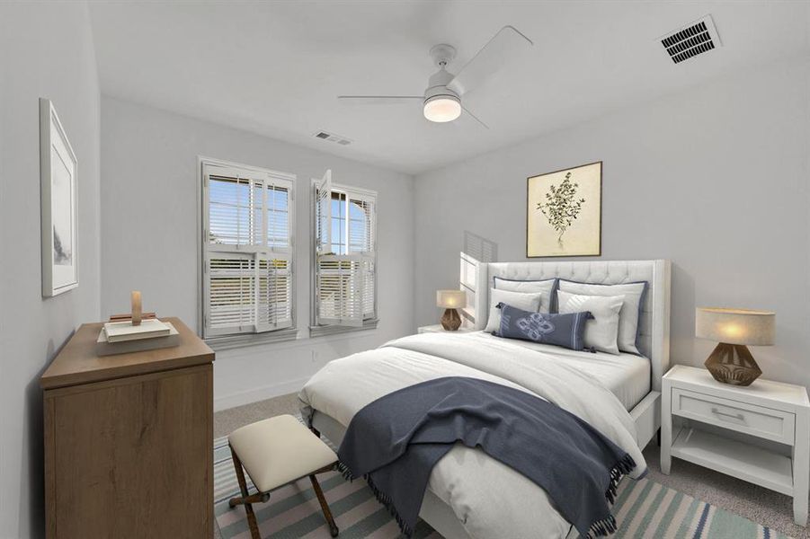 Furnished interior view inside a new home in Wellington, Fort Worth (Image 12).