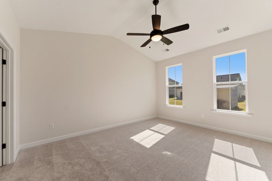 Spacious, unfurnished interior of a new home in Cottages at Lake Emory, Inman (Image 28). Spacious, unfurnished interior of a new home in Cottages at Lake Emory, Inman (Image 28).