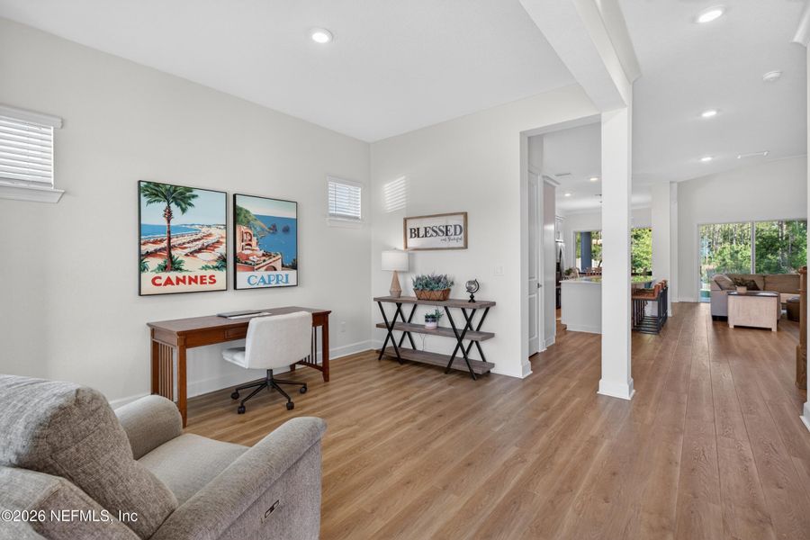 Furnished interior view inside a new home in , St. Johns (Image 48).