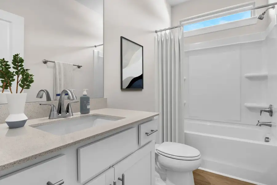 Furnished interior view inside a new home in Bell Meadows, Winnabow (Image 23).