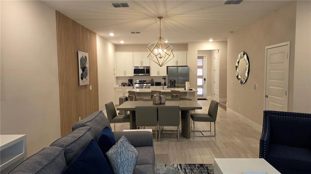 Furnished interior view inside a new home in , Reunion (Image 6).