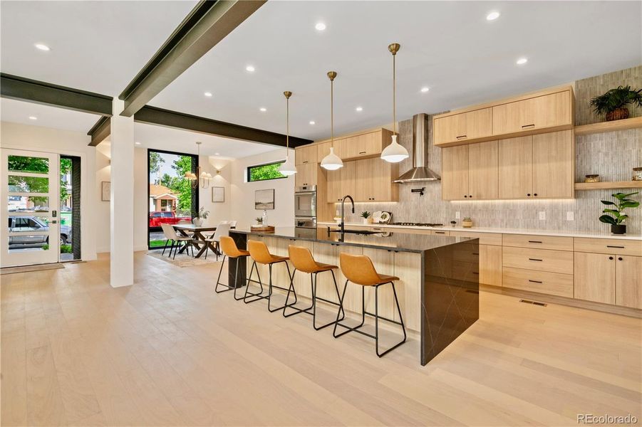 Furnished interior view inside a new home in , Denver (Image 27).