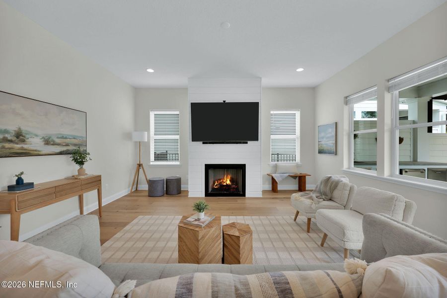 Furnished interior view inside a new home in , Ponte Vedra (Image 5).