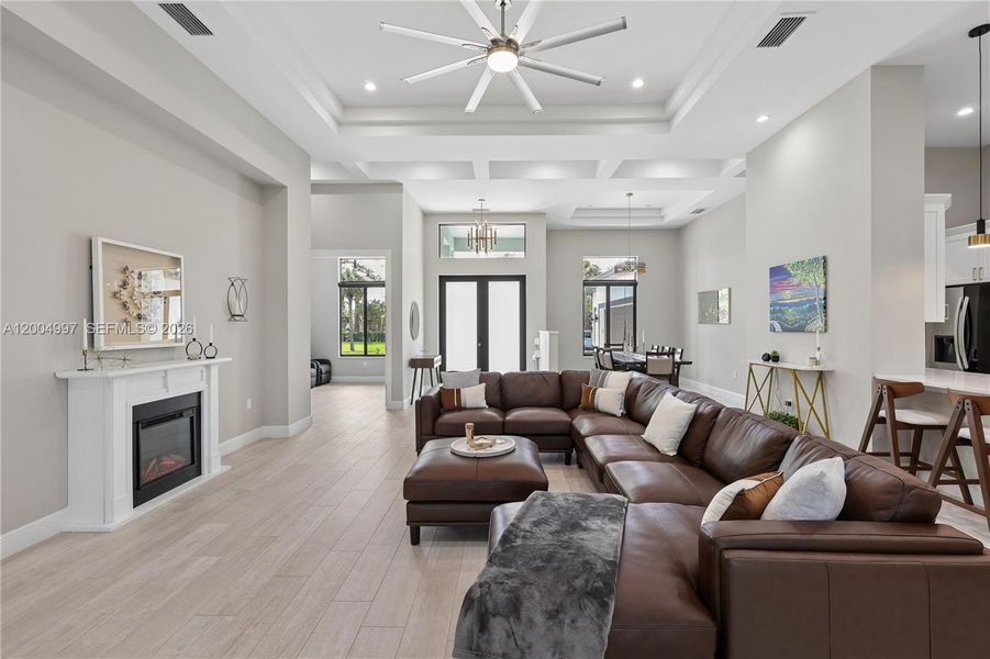 Furnished interior view inside a new home in , Naples (Image 11).