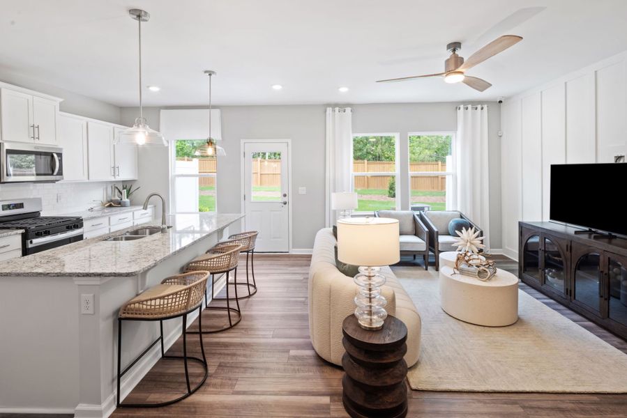 Furnished interior view inside a new home in Everton, Durham (Image 13).