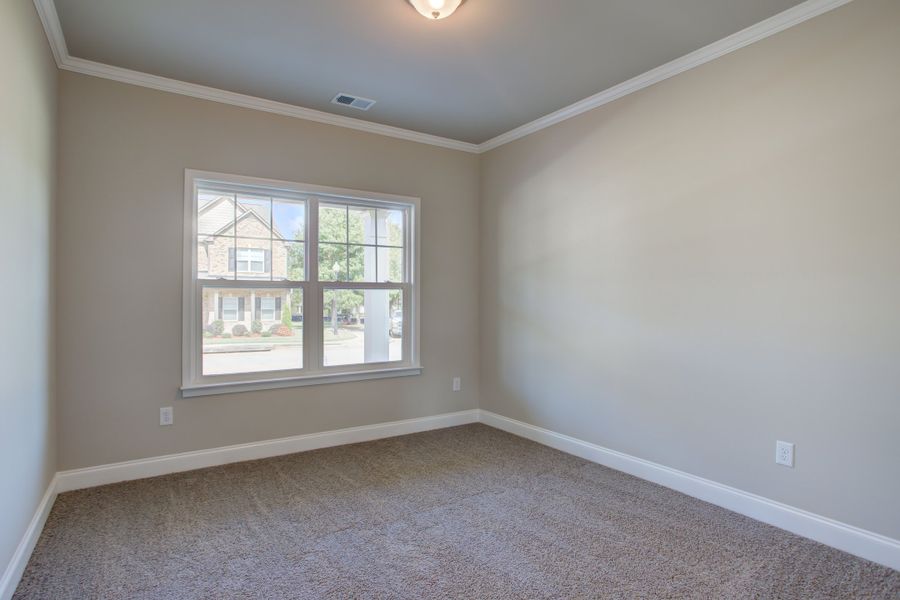 Versatile bedroom located on the main level