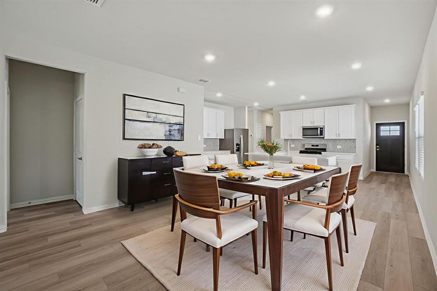 Photo is not of the actual home, but is an inspirational photo of builder’s model home and may depict options, furnishings, and/or decorator features that are not included.