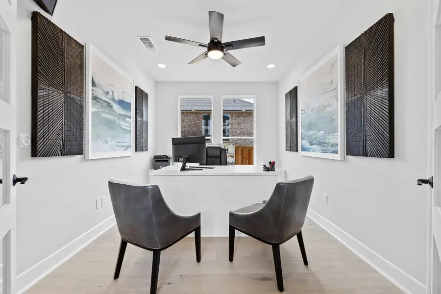 Furnished interior view inside a new home in Candela South, Richmond (Image 4).