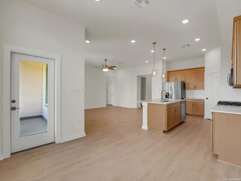 Furnished interior view inside a new home in Comanche Ridge, San Antonio (Image 10).