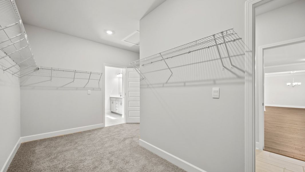 Representative unfurnished interior of a home built from the Marlene by D.R. Horton in Evergreen Crossing, Locust Grove (Image 22).